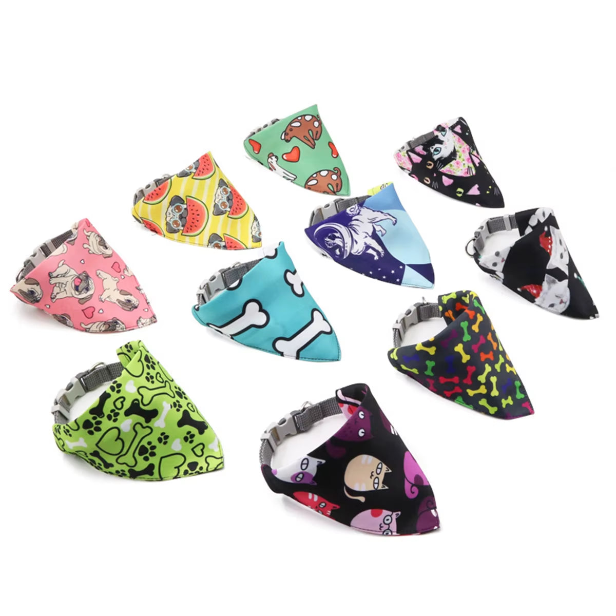 Adorable Cartoon Bear Dog Scarf - Perfect for Small Dogs and Cats! Keep Your Pet Stylish and Clean!