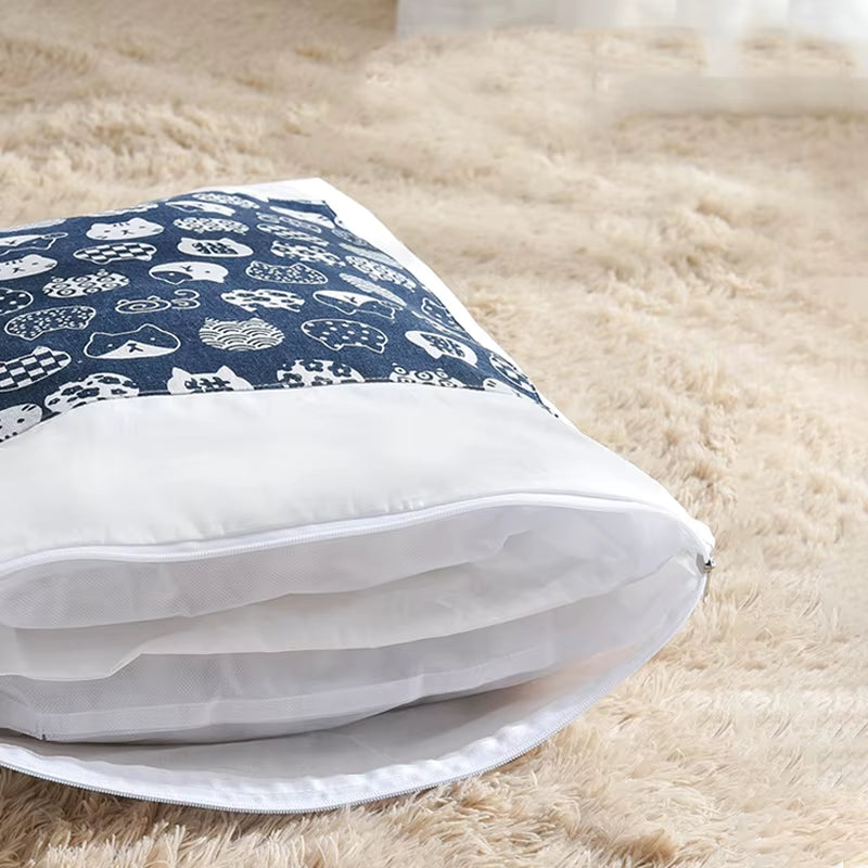 Cozy Removable Cat Bed & Sleeping Bag - Perfect Winter Nest for Your Feline Friend!