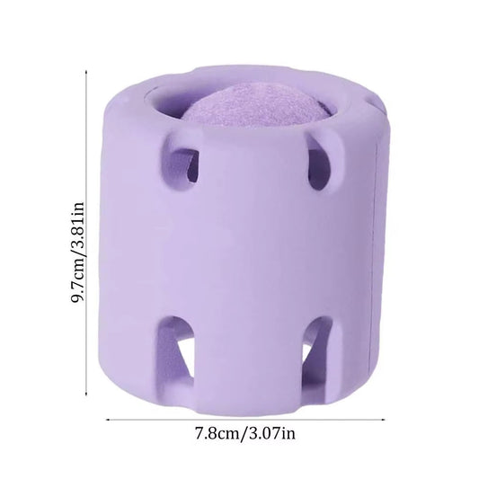 Tennis Tumble Puzzle Toy: The Bouncing Buddy for Your Pup's Playtime and Gum Massaging Adventures!
