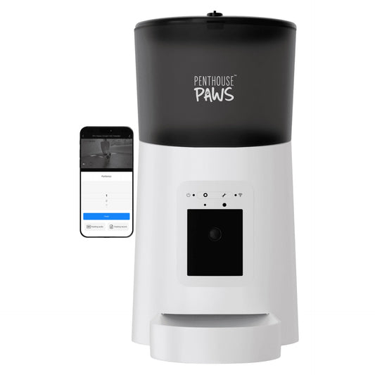 Smart Pet Feeder with HD Camera & 2-Way Audio (6L, App Control)